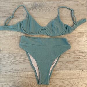 Toweling cotton on bikini